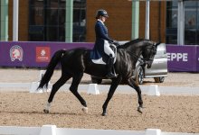 Казахстанка взяла серебро турнира FEI Dressage в Астане