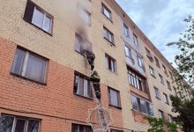 Общежитие загорелось в Астане