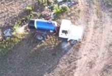 Дрон выследил ассенизатора-нарушителя в Карагандинской области (ВИДЕО)
