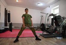 Призер чемпионата мира по пауэрлифтингу служит в Шымкенте