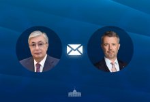 Токаев поздравил короля Дании с Днем Конституции