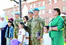 Честь, мужество и международное признание: в Шымкенте чествовали казахстанский контингент ООН