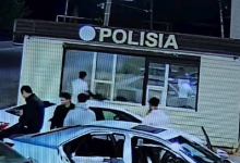 Полицейский пост разбил житель Жамбылской области (ВИДЕО)