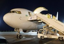 Грузовой рейс, прибывший из Нидерландов, успешно обслужили в аэропорту Астаны (ВИДЕО)