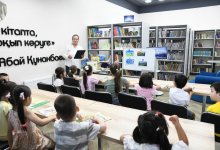 Экочас провели в столичной библиотеке для дошколят в Астане
