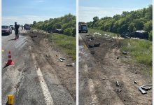 КамАЗ с взрывчаткой столкнулся с легковой машиной в Акмолинской области: есть погибшие