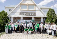 Экологическая акция “Таза мекен” прошла в Курмангазинском районе