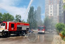 Стало известно количество спасенных при пожаре в многоэтажке в Астане (ВИДЕО)