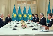Токаев встретился с исполнительным председателем Института глобальных перемен