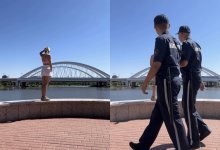 Нацгвардейцы "испортили" кадр и рассмешили астанчанку