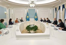 Токаев принял федерального министра экономики и энергетики Германии