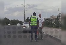 Иностранец заблудился в Талдыкоргане по дороге к Алаколю (ВИДЕО)