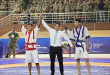 Во имя мужества: в Таразе прошел чемпионат Нацгвардии по қазақ күресі памяти 17 героев