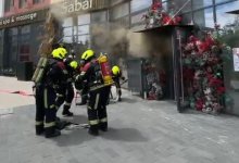 SPA-салон загорелся в Астане