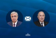 Токаев поздравил президента Алжира с Днем независимости