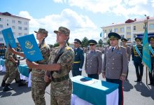 750 гвардейцев принесли военную присягу в Астане