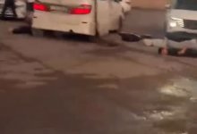 16 человек задержали у крупного супермаркета в Караганде (ВИДЕО)