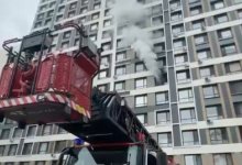 Пожар в многоэтажке потушили в Астане