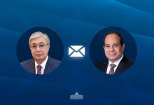 Токаев поздравил президента Египта с Днем революции