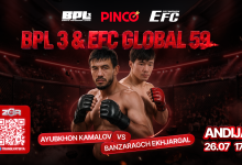 BPL 3 & EFC Global 59: большой вечер ММА в Андижане вместе с PINCO