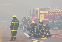 Крупнейшие лесные пожары охватили юго-запад Франции