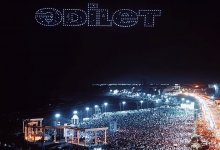 10 тыс. зрителей собрали дрон-шоу и концерт партии "Әділет" в Мангистауской области