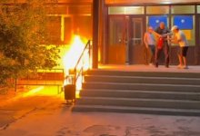 Школа едва не загорелась из-за короткого замыкания в Балхаше (ВИДЕО)