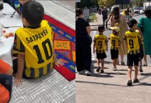 "Теперь не Месси и Мбаппе": фото мальчика в футболке Сатпаева растрогало казахстанцев