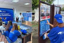 Представитель штаба "Ак жол" провел обучение для молодежи в Павлодаре