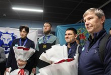 Гвардейцы прославили Казахстан: в Алматы встретили чемпионов мира