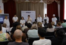 Партия “Әділет” провела в Карасуском районе мобильную встречу с жителями села Октябрьское