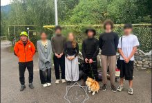 Шесть человек застряли в горах Алматы из-за мощного ливня