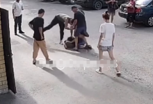 Добивали лежачего: жестокое избиение в Павлодаре попало на видео