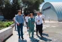 Партия "Ак жол" провела встречу с коллективом ТОО "Уркер-АШ"
