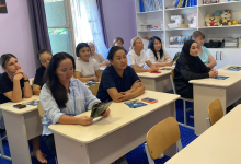 Представители "Байтақ" встретились с коллективом коррекционного детсада в Петропавловске