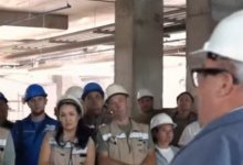 Встречу со строителями жилого комплекса провела партия "Ак жол" в Астане