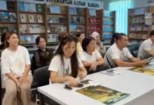 Развитие библиотек и культуры на селе обсудили с партией "Ауыл" В Жанибекском районе