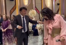 Отец Димаша Кудайбергена зажег на тое (ВИДЕО)