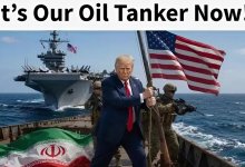 Трамп показал "захват" иранского танкера на ИИ-картинке