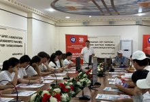 Социальную справедливость с молодежью обсудили кандидаты ОСДП в Жамбылской области