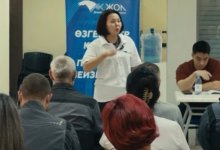Коллектив "Выбор Казахстана" встретился с кандидатами "Ак жол" в Астане