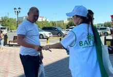 Агитационную работу с жителями провела "Байтак" в Кызылорде