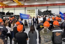 Завод сельхозтехники стал площадкой для встречи Respublica с работниками в Кокшетау