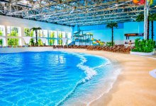 Самый крупный в Казахстане крытый аквапарк открылся в Костанае