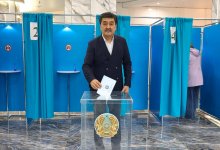 Министр экологии Ерлан Нысанбаев принял участие в выборах Курултая