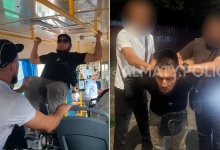 Драка с ножом в автобусе вывела полицию на серию краж в Алматы