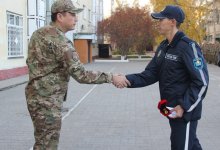 Десять лет знаку "Ұлттық ұлан қызметінің үздігі": история и значения награды