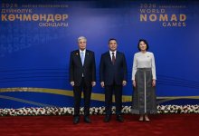 Токаев прибыл на стадион для участия в церемонии открытия VI Всемирных игр кочевников (ВИДЕО)