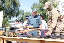 Главнокомандующий Нацгвардией проверил службу военных в Жетысу