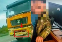 Попытка обмануть дорожные весы стоила водителю свободы и прав на год (ВИДЕО)